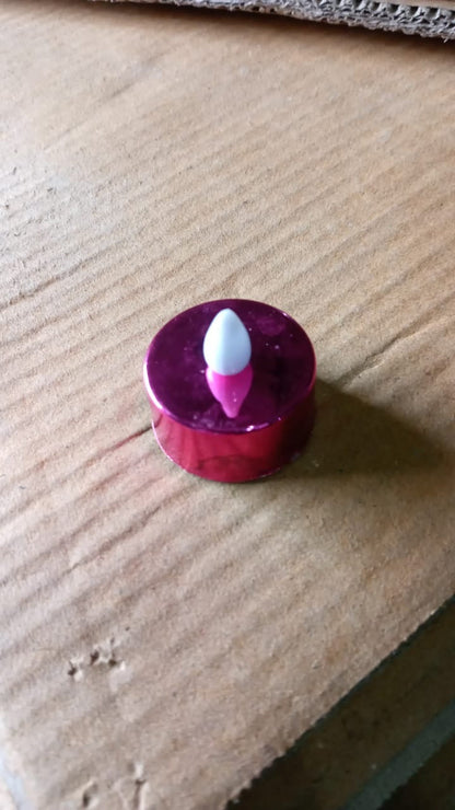 Electrical Candles Diya LED Tea Light (2 Pc / Multicolor)