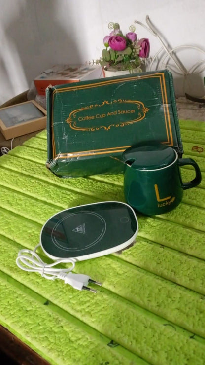 USB Coffee Mug Heater Ã¢â‚¬â€œ Electric Cup Warmer (1 Set)