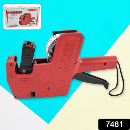 Handheld 8-Digit Plastic Price Tag Gun Ã¢â‚¬â€œ Ideal for Retail & Market Price Tagging
