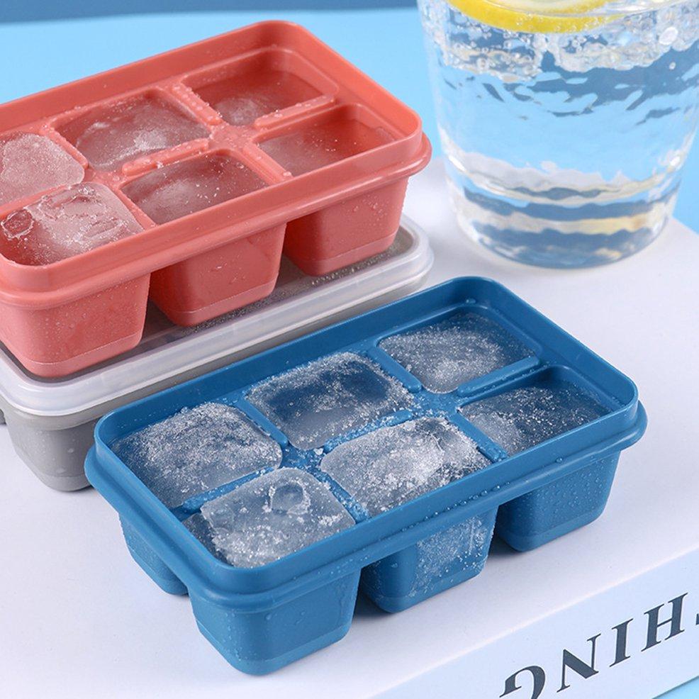 6-Grid Silicone Ice Tray Ã¢â‚¬â€œ Ideal for Household Ice Making