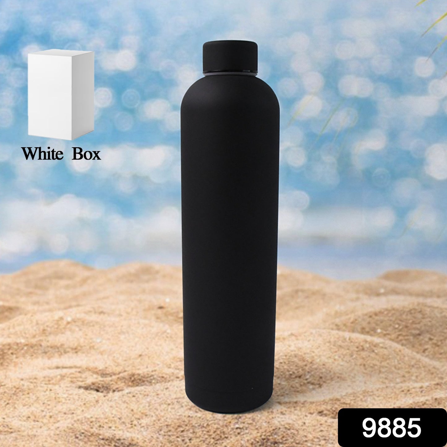 Stainless Steel Double Wall Vacuum-insulated Drink Water Bottle (1000 Ml Approx)
