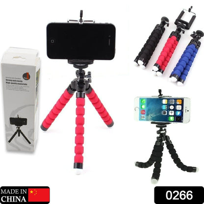 Portable Mini Octopus Tripod with Phone Holder for Selfies