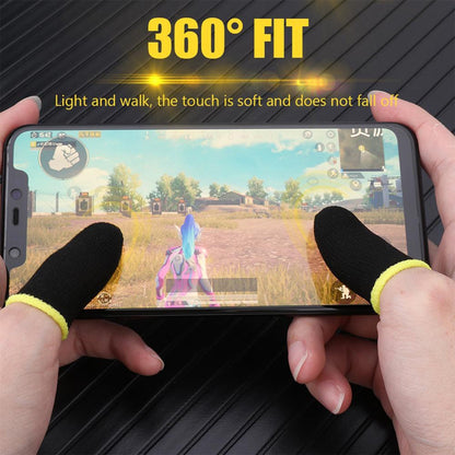 Thumb & Finger Sleeve for Mobile Game, Pubg,Cod,Freefire (3 Pair only)