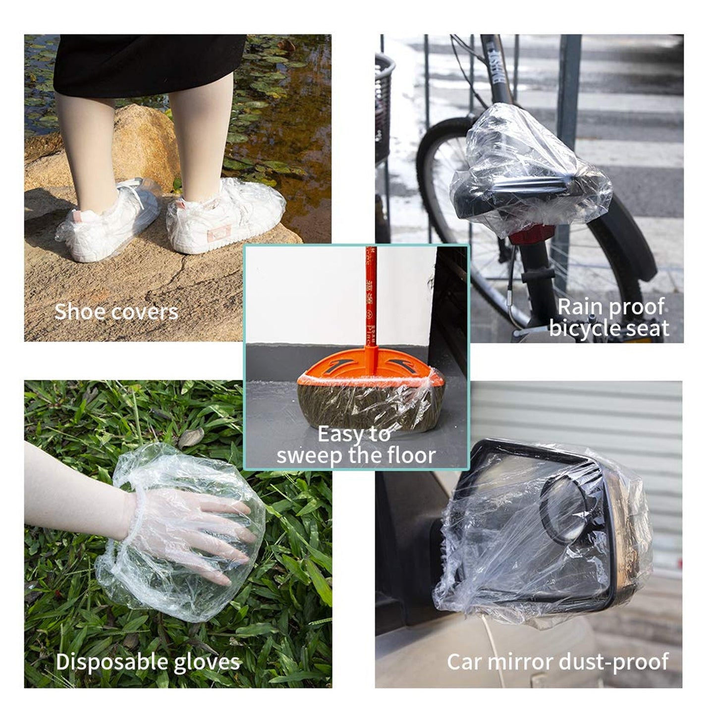 Disposable Shower Caps for Women (10 Pc)