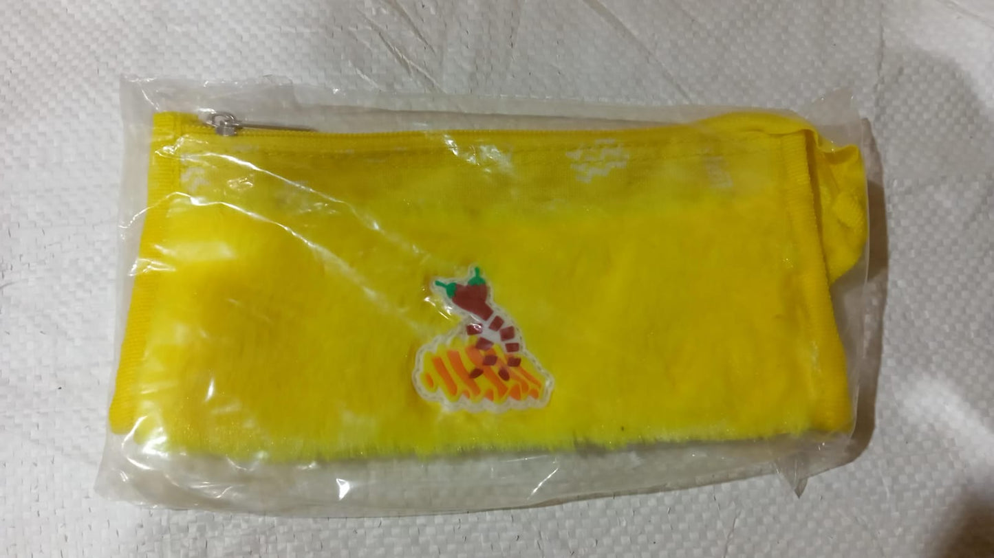 Smart Double Pocket Zipper Pouch Ã¢â‚¬â€œ Multipurpose, Washable Stationery Organizer for School & Travel (2-Pocket)