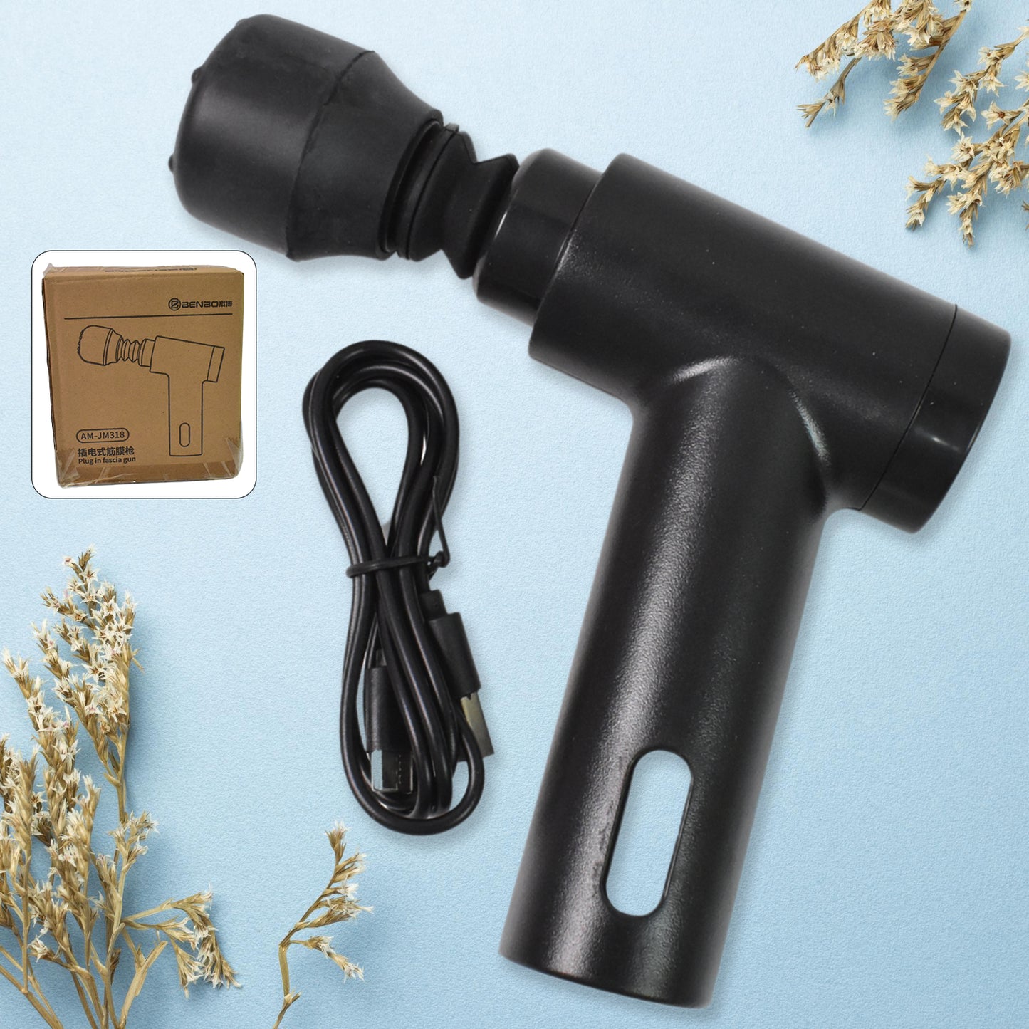 Electric Massage Gun Facial Massage Gun (1 Pc)