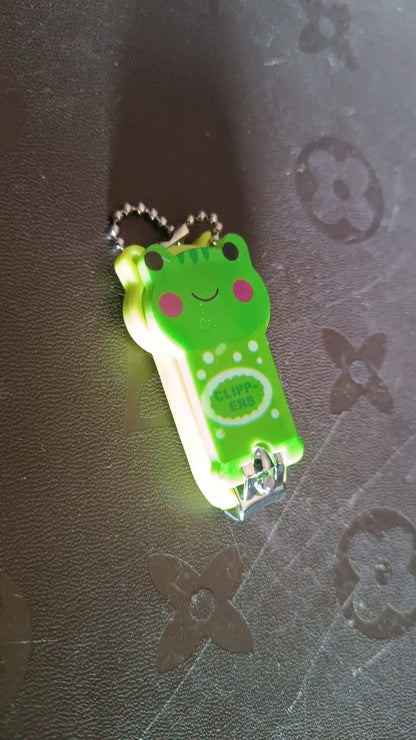 Cute Cartoon Nail Clipper  / Cutter Lovely Cat Bear Frog Small (2 Pc)