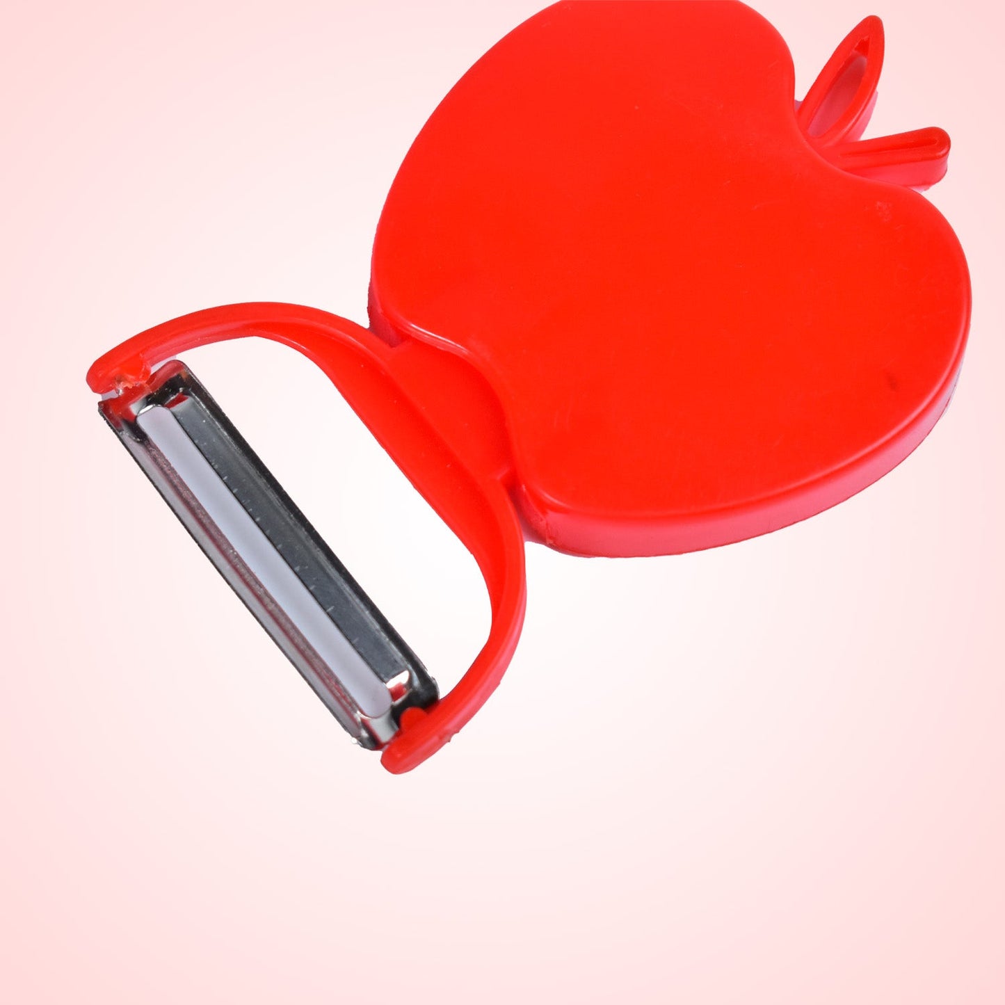 Apple-Shaped Folding Peeler Ã¢â‚¬â€œ Compact & Easy Veg Peeling