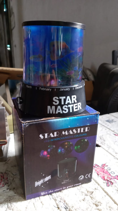 LED Projector Night Light Ã¢â‚¬â€œ 3 Battery Lamps, Rotating with Music, Perfect for Kids & Home Decor (1 Pc, Battery Not Included)