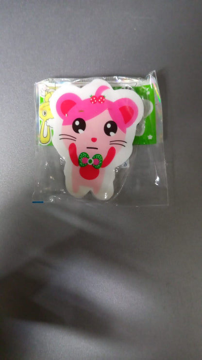 Cartoon Design Eraser (4 Pc / Mix Design)