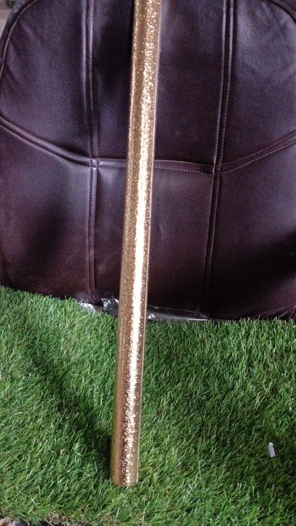 Oil Proof Sticker, Waterproof Self Adhesive Aluminum Foil Wallpaper (60 cmÃƒâ€”2m / Golden / 1 Pc)