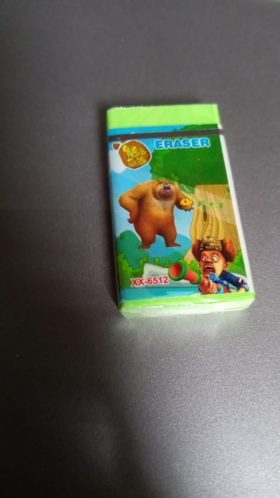 Fancy & Stylish Eraser (4 Pc / Mix Design)