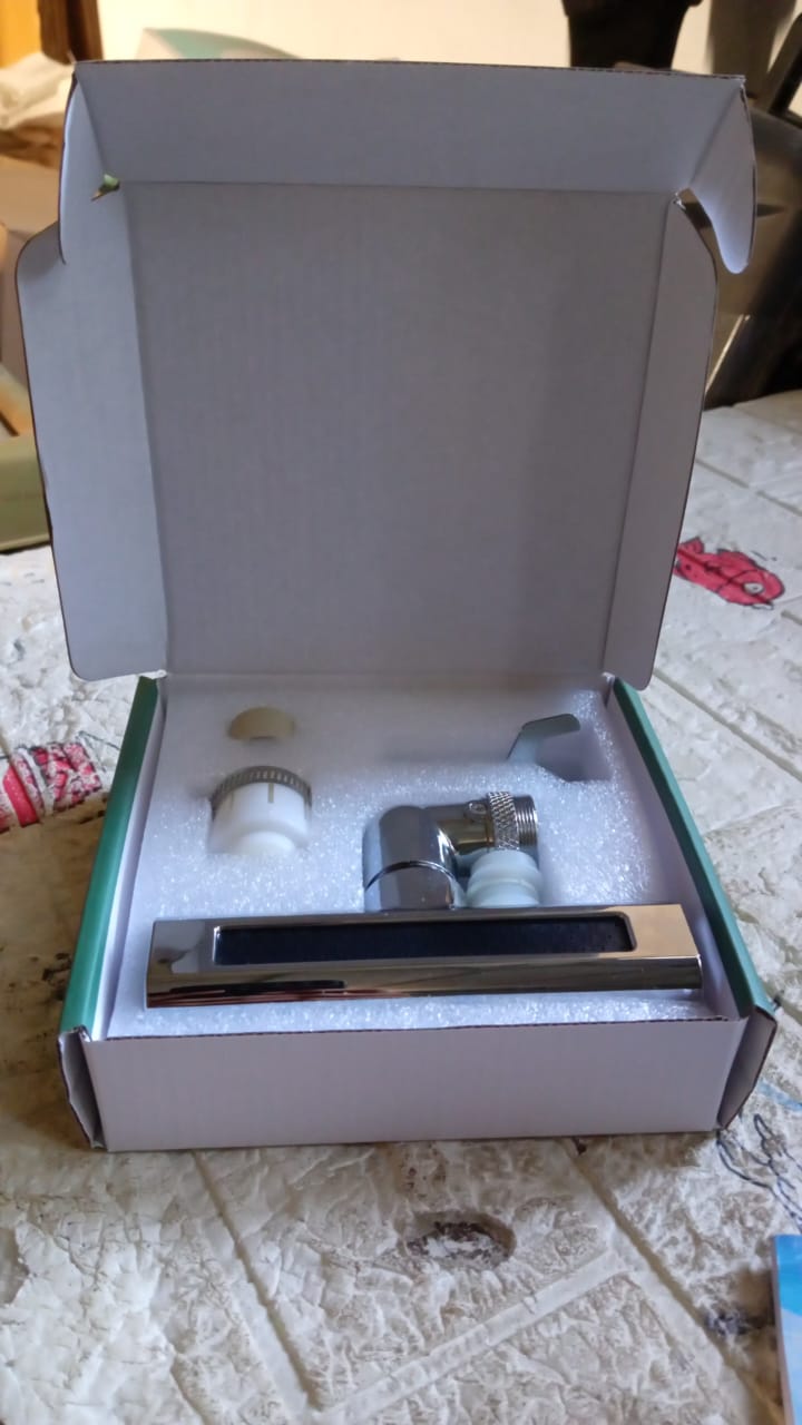 360Ã‚Â° Rotating Waterfall Kitchen Faucet Ã¢â‚¬â€œ Touch & Swivel Sink Extender (4 In 1 )