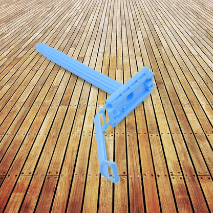 Shaving Razor For Men Plastic Grip Handle-4 pcs