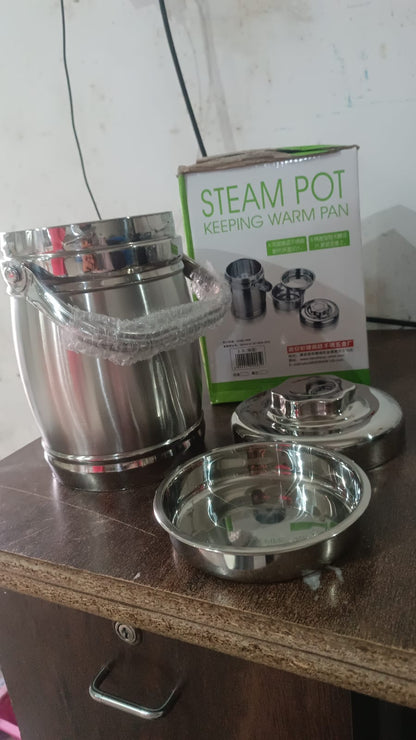 Stainless Steel Lunch Box, Insulated Lunch Box Double VacuumÃ¢â‚¬â€˜Layer (2.2 Ltr.)