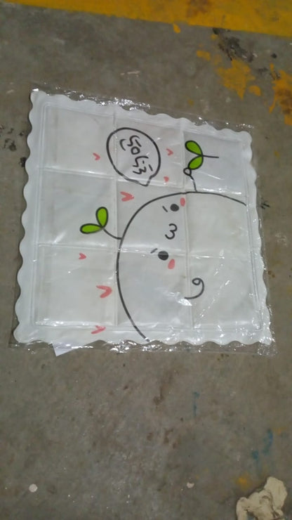 Ice Pad Cartoon Cute Summer Gel Cooling Office Cushion (35Ãƒâ€”35 CM / 1 Pc)