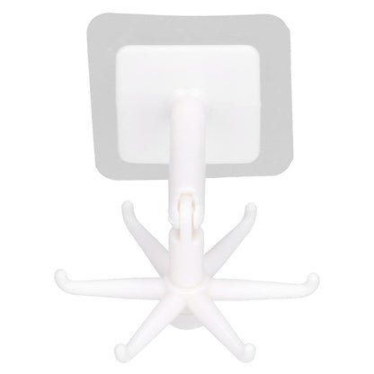 360Ã‚Â° Rotating Folding Hook Self-Adhesive Waterproof Wall Mounted Hook