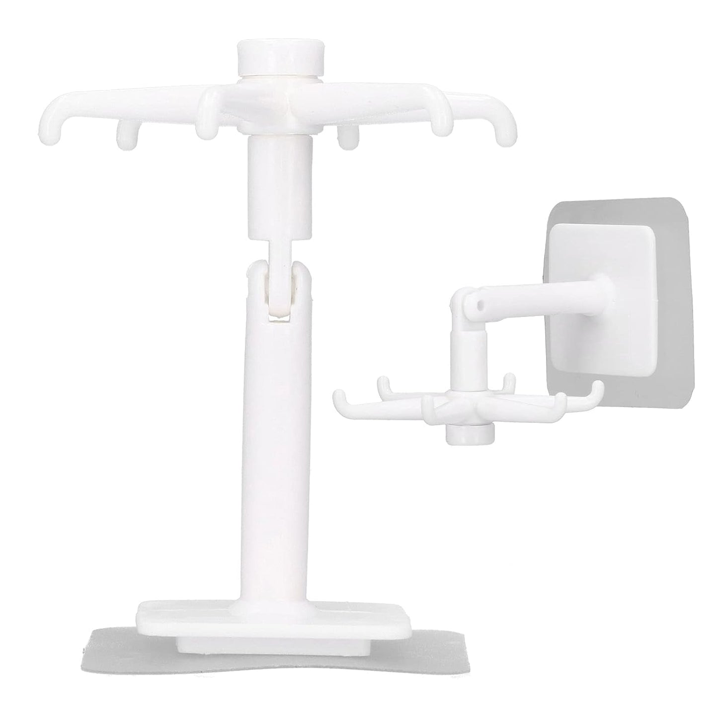 360Ã‚Â° Rotating Folding Hook Self-Adhesive Waterproof Wall Mounted Hook