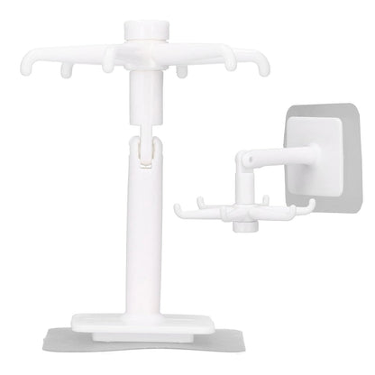 360Ã‚Â° Rotating Folding Hook Self-Adhesive Waterproof Wall Mounted Hook