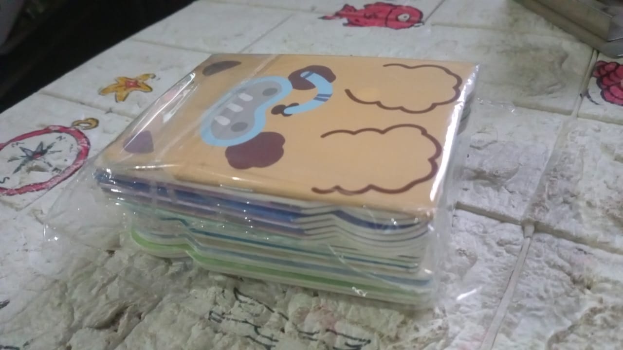 Cute Cartoon Journal Diary, Notebook for Women Men Memo Notepad Sketchbook 16 Pages Writing Journal for Journaling Notes Study School Work Boys Girls, Stationery (120x85MM / 2 Pc)