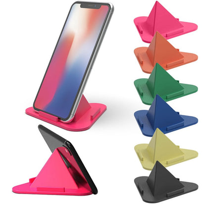 Universal Portable Three-Sided Pyramid Shape Mobile Holder Stand-3 pcs