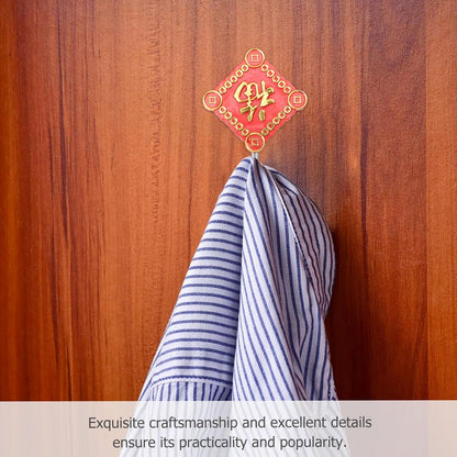 Multipurpose Self-Adhesive Hooks (Heavy Duty): Bathroom, Kitchen, Office-2 pcs