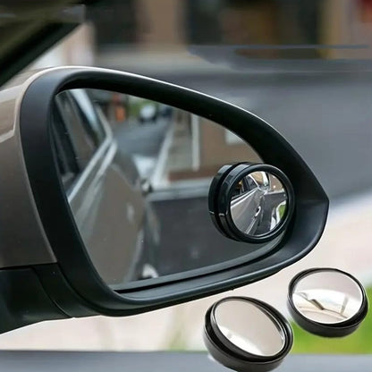 360Ã‚Â° Blind Spot Convex Rear View Mirrors (2-Pack)