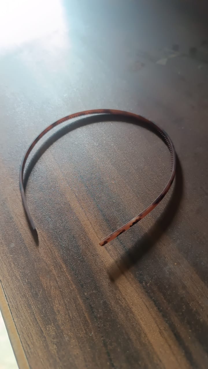 Plastic Simple Headbands Comb Headbands Hairbands (3 Pc)