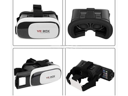 3D virtual reality headset with lens adjustment