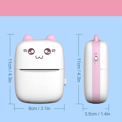 Pocket Mini Bluetooth Thermal Printer Ã¢â‚¬â€œ Wireless Smart Printer for Photos (Includes 1 Roll Paper)