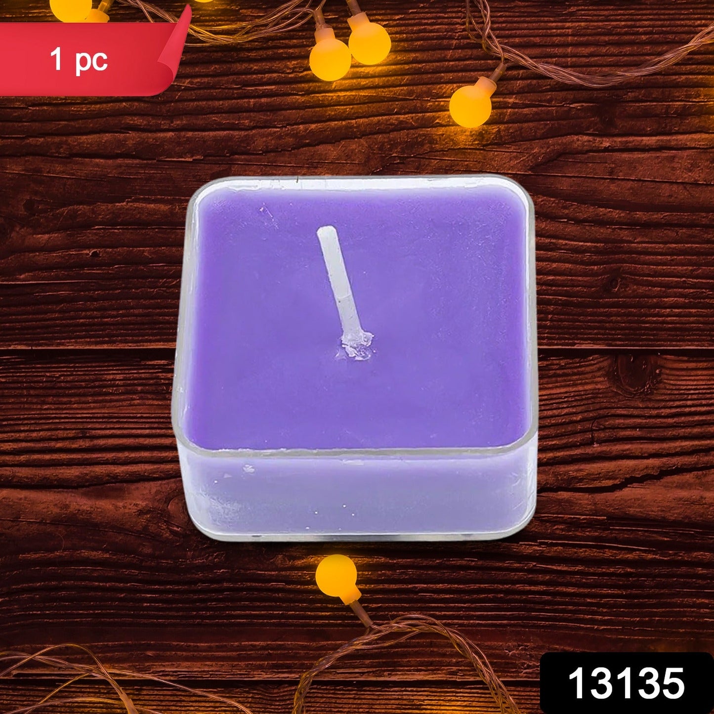 Smokeless Scented Acrylic Lavender Tealight Candles | Scented Acrylic Tealight Candle Set of 1 for Home Decoration and Celebrations | Long Burning Time Candle (2 Pc / Mix Color)