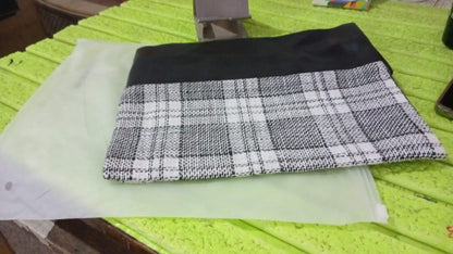 Pillow Covers Cushion Cases Soft Leather and Cotton (23 Ãƒâ€” 22 Inch / 1 Pair / 2 Pc)