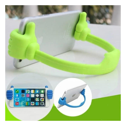 Hand-Shaped Mobile Stand Ã¢â‚¬â€œ Universal Support for Home & Office (2 Pc, With Color Box)