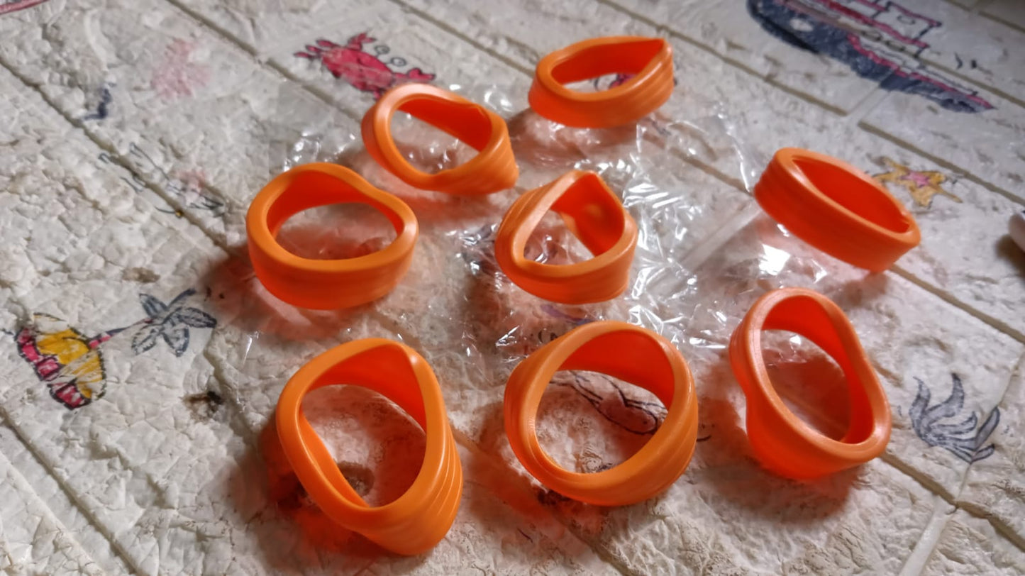 Silicone Luggage Wheel Covers Ã¢â‚¬â€œ Noise Reduction & Protection (8 Pcs)