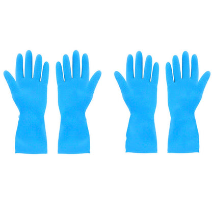 2-Pair Large Blue Multipurpose Gloves Ã¢â‚¬â€œ Ideal for Washing, Gardening & Cleaning