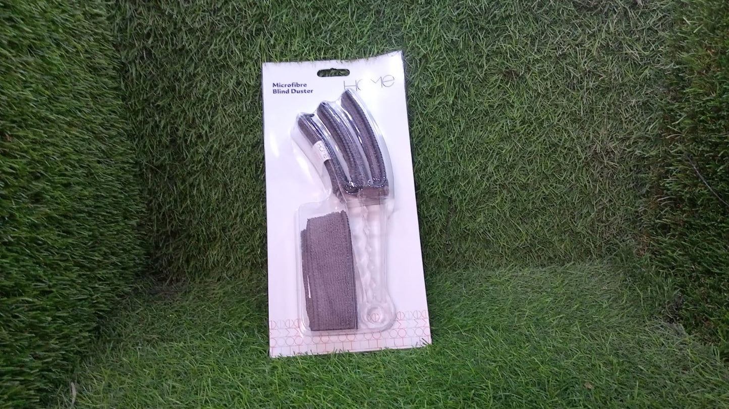Window Blind Cleaner Brush with Microfiber Sleeves Ã¢â‚¬â€œ Dusting Tool for Shutters & AC (1 Pc)