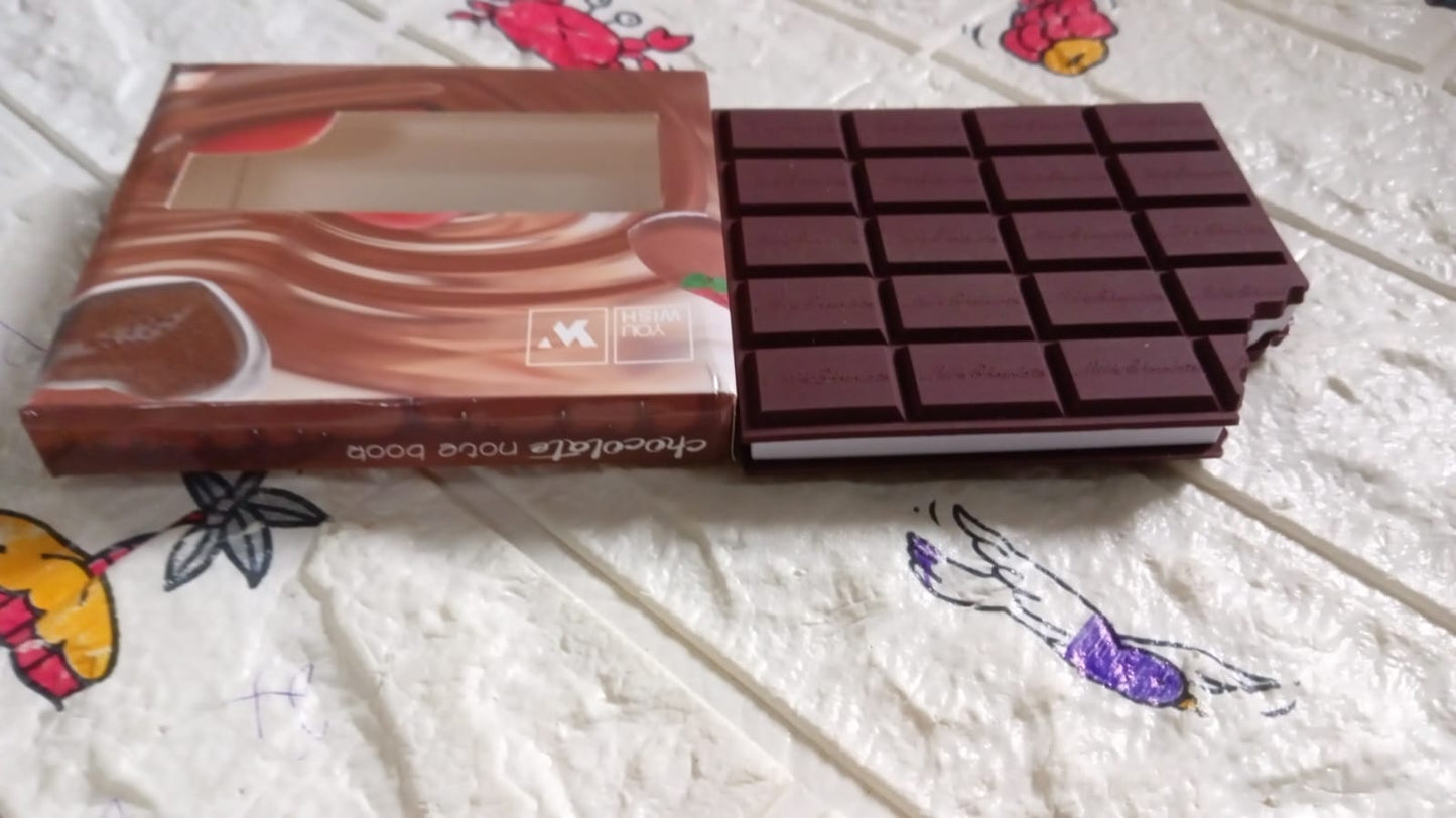 Small Chocolate Scented Bite-Shape Pocket Diary Ã¢â‚¬â€œ Rectangular Memo Notebook for Kids (80 Pages)