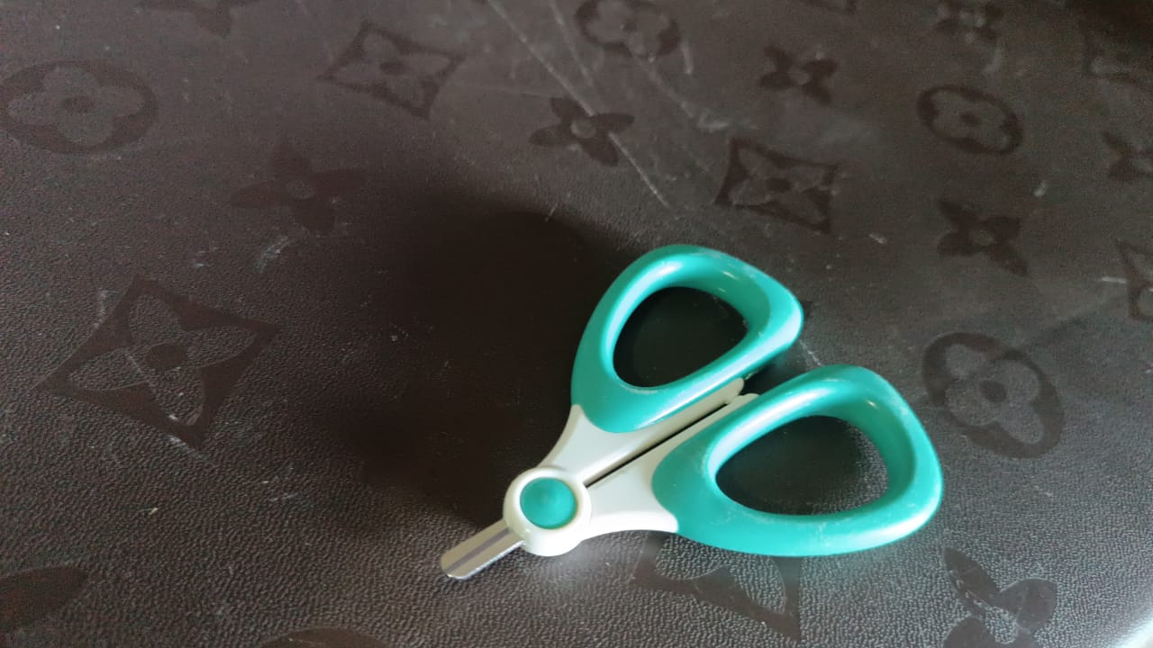 Baby Safety Nail Cutter Scissors for Safe Nail Clipping (2 Pc)