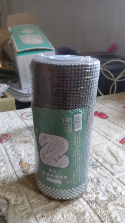 Durable Microfiber Kitchen Scrub Cloth Ã¢â‚¬â€œ Wear-Resistant & Multipurpose Cleaning Cloth (20Ãƒâ€”22cm, 1 Pc)