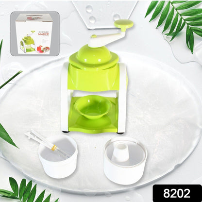 Miracle Small PlasticÃ‚Â Ice Gola Maker Ice snowmaker Machine | Ice Crusher | Indoor Outdoor Manual With Steel Blade & Anti slip Grip (1 Pc)