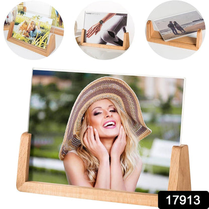 Ã‚Â Wooden Picture Stand, Photo Frame Stand (1 Pc)