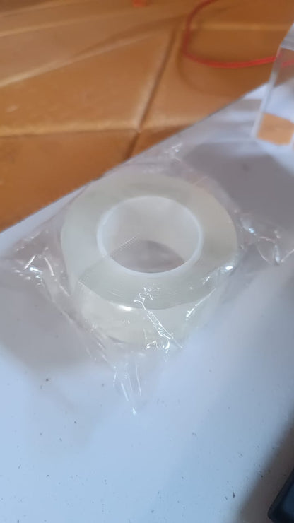 Sticky Double Sided Tape Washable Adhesive Tape Reusable (7Ãƒâ€”3 Cm / 1 Pc)