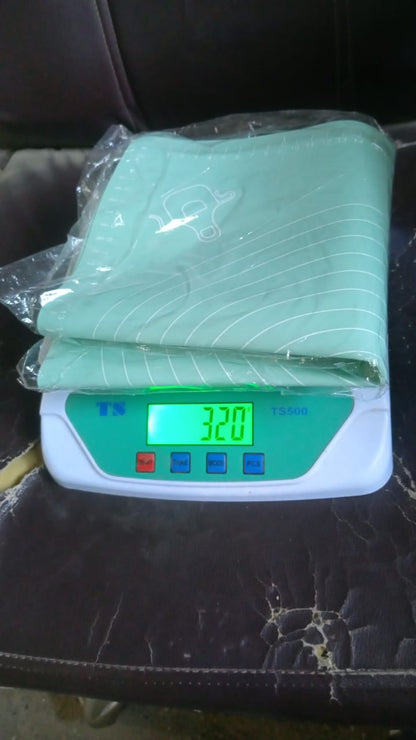 Mat, Rolling Baking Mat with Measurements (50Ãƒâ€”40 Cm)