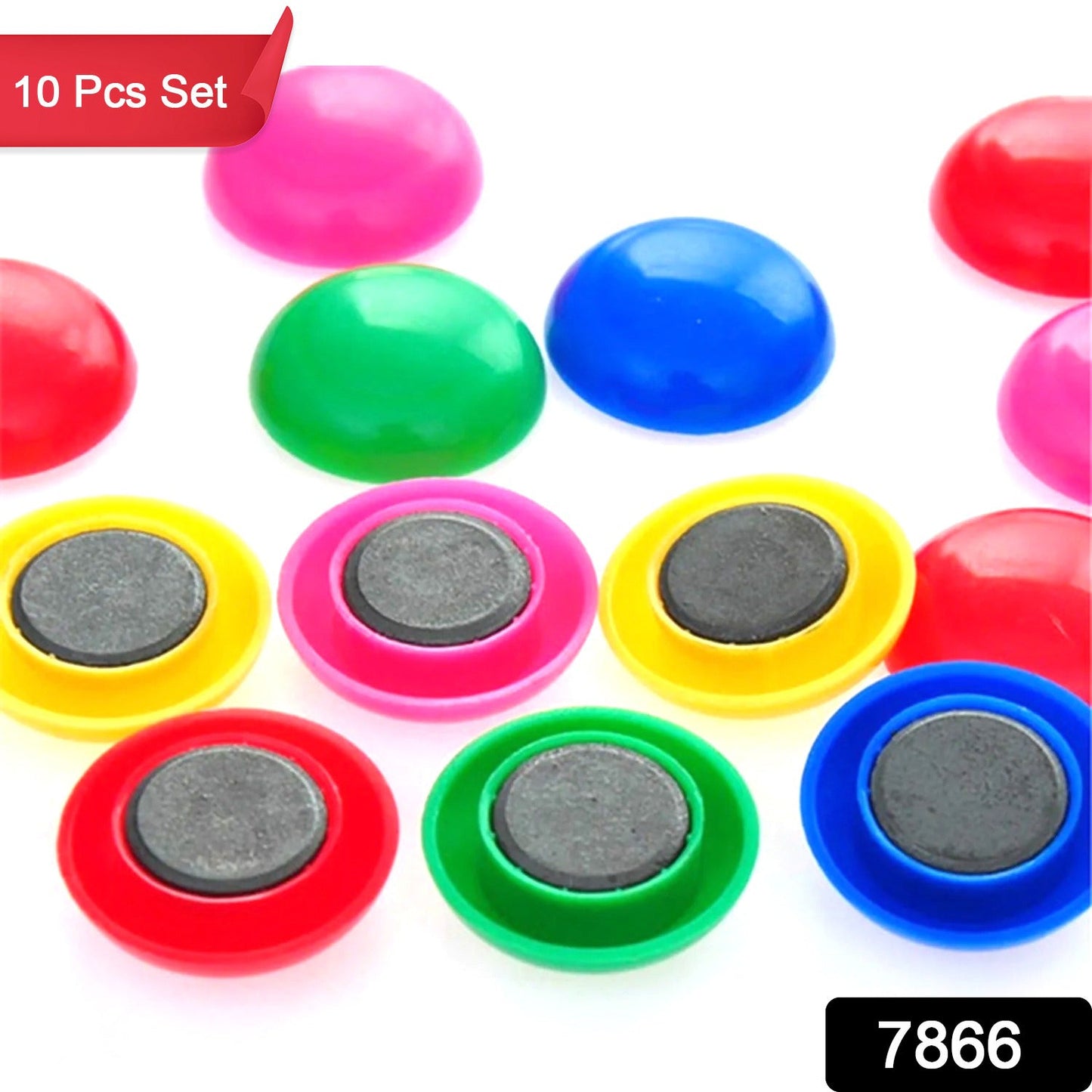 Durable Magnetic Button Set for KidsÃ¢â‚¬â„¢ Experiments (10 Pc, Round Shape)