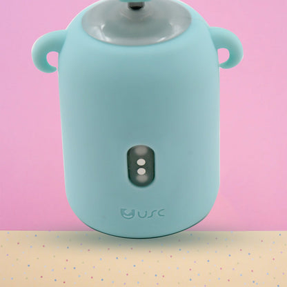 Electric Toothbrush With Light & Music, Kids U-Shaped 360Ãƒâ€šÃ‚Â° USB Rechargeable Plastic Automatic Toothbrush Portable Adjustable Cleaning Whitening Toothbrush with USB Charging Function Plastic + ABS for Kids