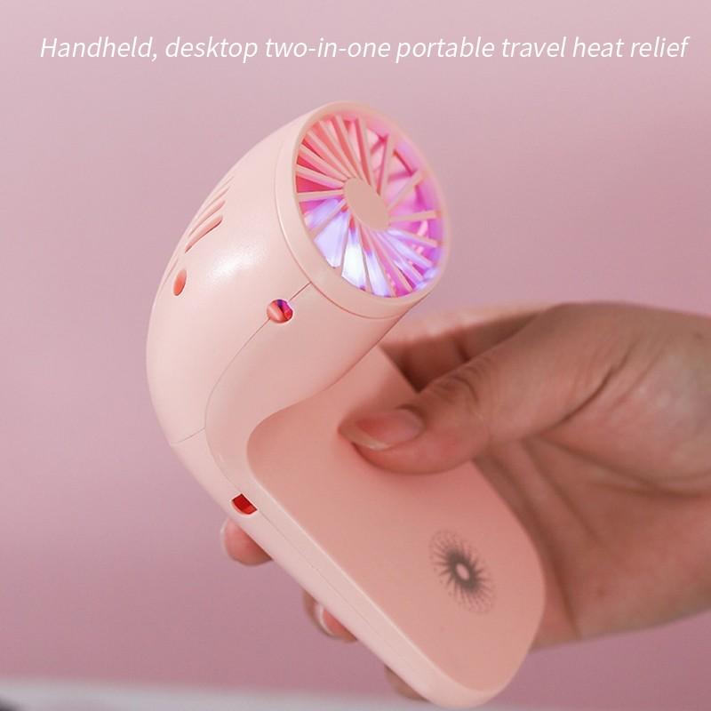 Portable Mobile Phone Holder Fan Ã¢â‚¬â€œ Handheld, Multi-Function (Battery Not Include)