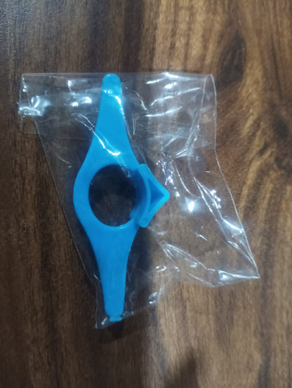 Multi-Function Plastic Thumb Book Support Book Page Holder (2 Pc)