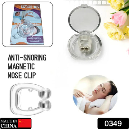 Anti-Snore Nose Clip for Heavy Snorers (Silicone, 2 Pc)