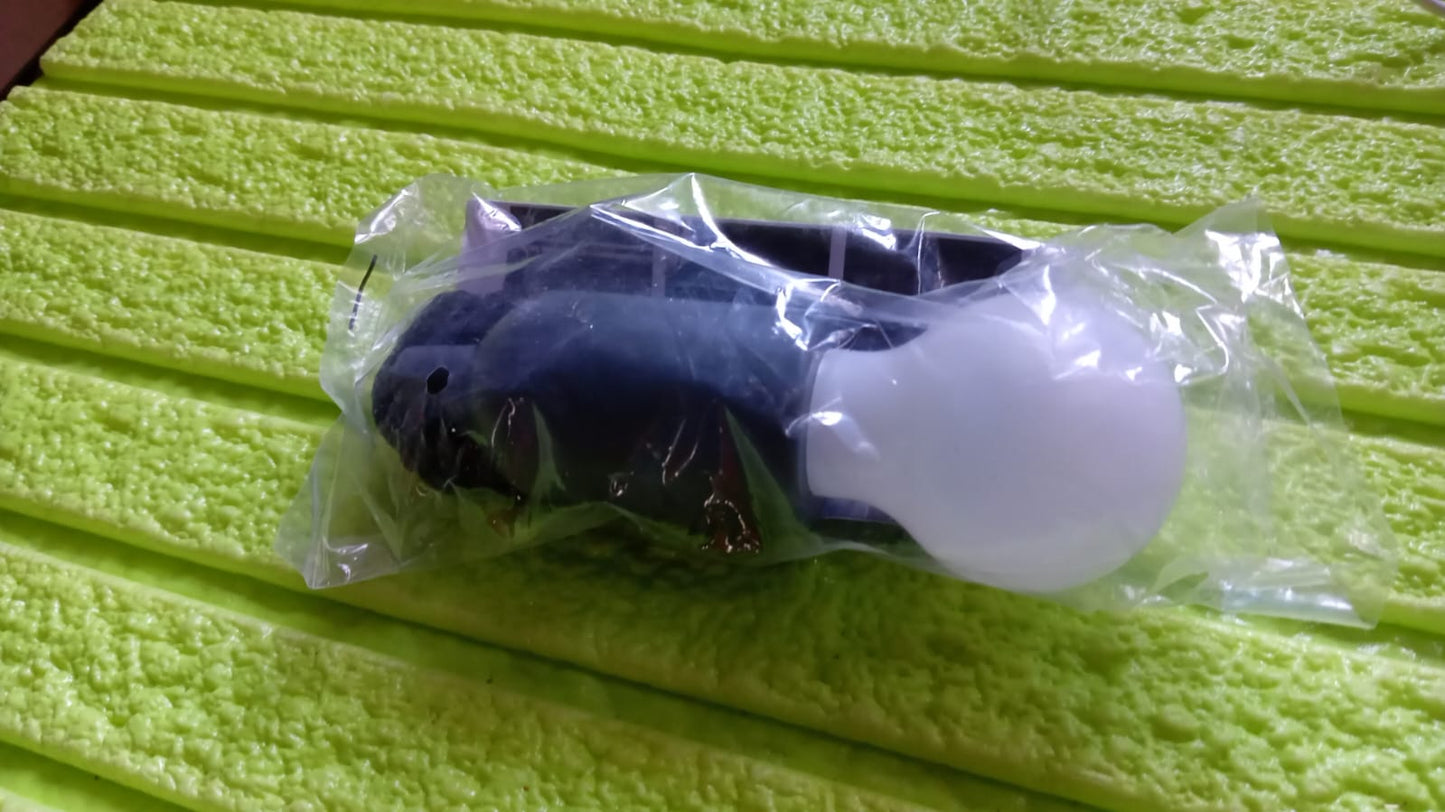 LED Pull Cord Light Ã¢â‚¬â€œ Hanging Black LED Bulb (1 Pc)