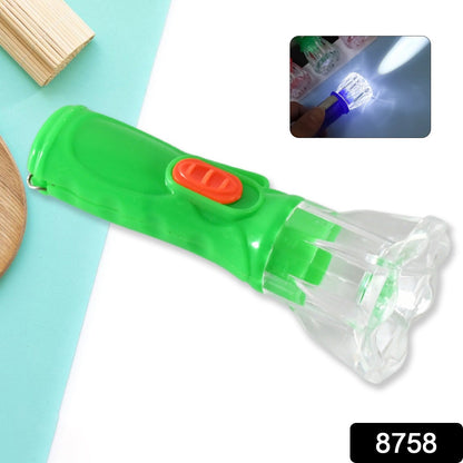 Small Plastic LED Torch Ã¢â‚¬â€œ Cute & Handy Pocket Flashlight for Kids (3 Pc)